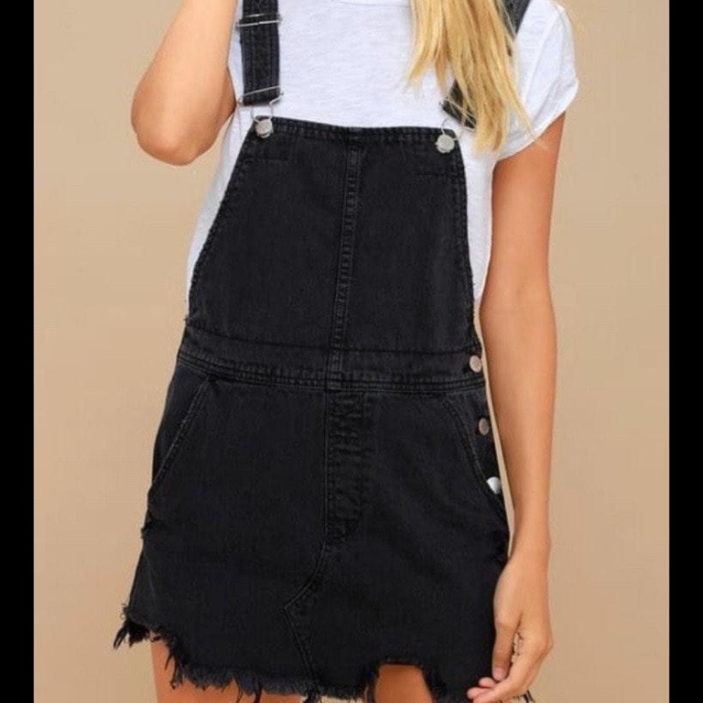 Free people Denim jumper